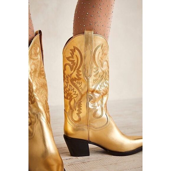 Free People Brayden Western Boots $350 - Picture 1 of 7